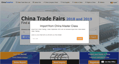 Desktop Screenshot of china-tradefair.com